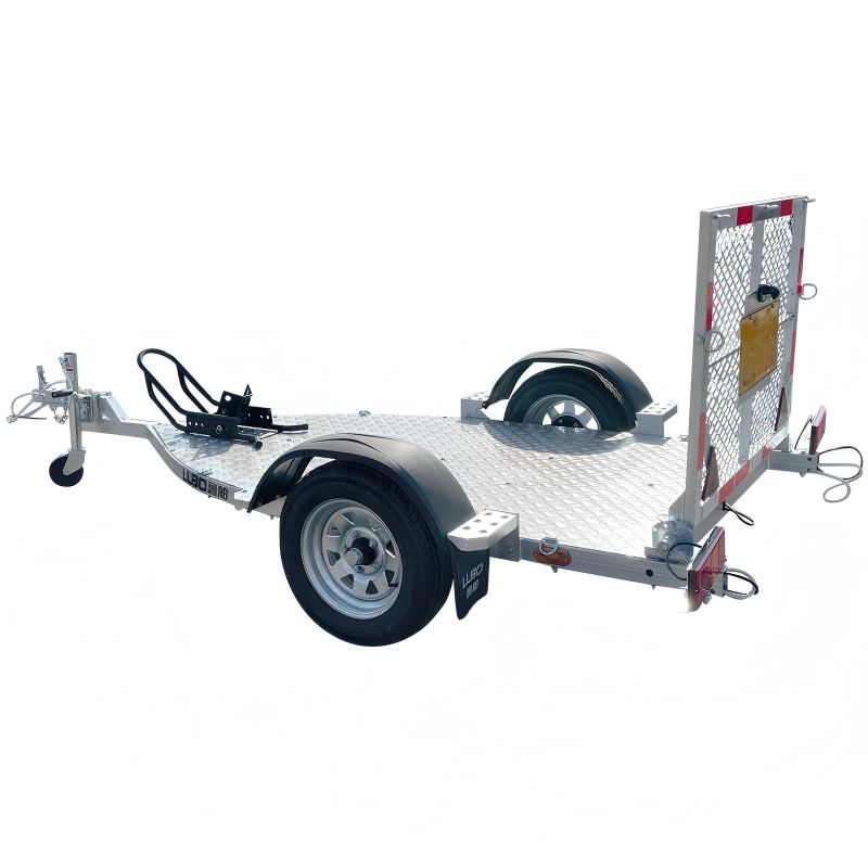 MODEL165 একক মোটরসাইকেল ট্রেলার